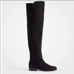 🆕Ann Taylor Carlene Over that Knee Suede Boot